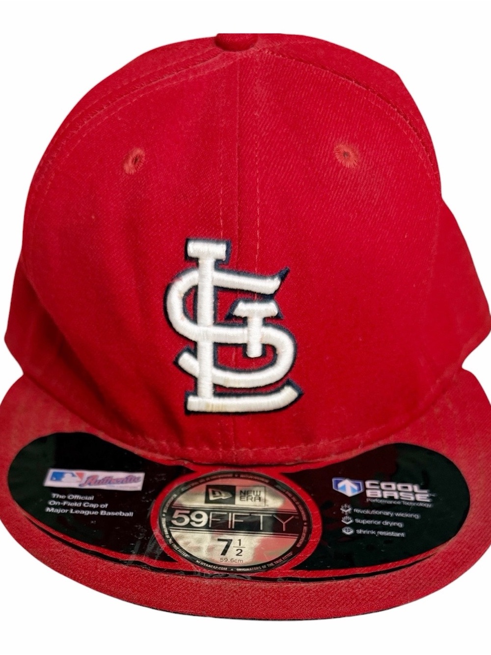 New Era 59FIFTY St. Louis Cardinals fitted cap Red Fitted Cap Size 7 1/2